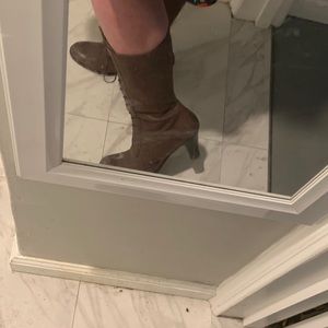 Paul Green lace up granny knee boots